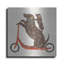 «Doxie Ride Work» par Sue Schlabach, art mural en métal-648132756
