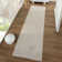 Textured Fringed Area Rug