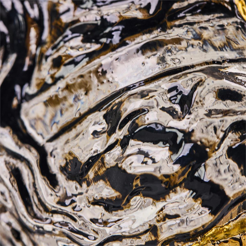 Fragmented Bust On Marble Base
