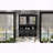 24 Inch 4-in-1 Wall Mounted Medicine Cabinet with Drawers and Hooks-1464208593