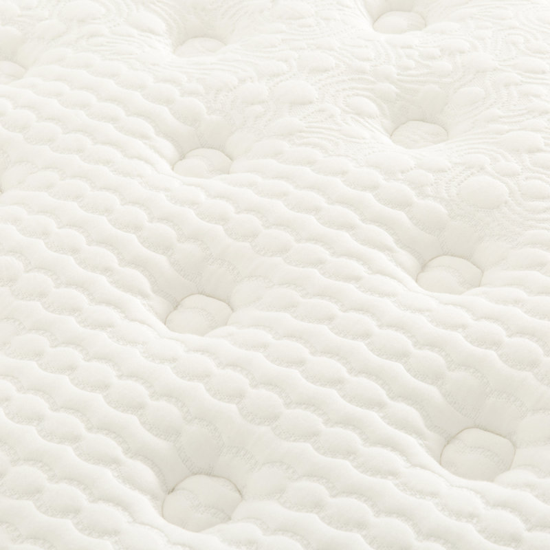 Grand matelas de 16 po, mousse à mémoire de forme gélifiée Euro Top, système de ressorts ensachés, technologie de refroidissement, transfert de mouvement faible, technologie de chambre à coucher moderne