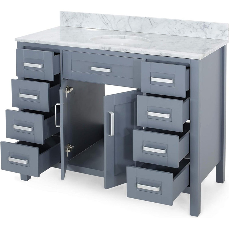 49'' Bathroom Vanity With Ceramic Sink