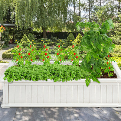 Lit de jardin surélevé en mousse de polyuréthane 4 pi x 2 pi Paul