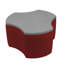 Table de repose-pieds revêtue Pro Series de 18 po de hauteur-112985352