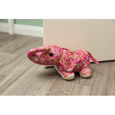 Benjamin Elephant Fabric Door Wedge
