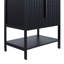 Meuble-lavabo sur pied simple 24 po avec plateau en verre Mirutil-1851667780-1851667782