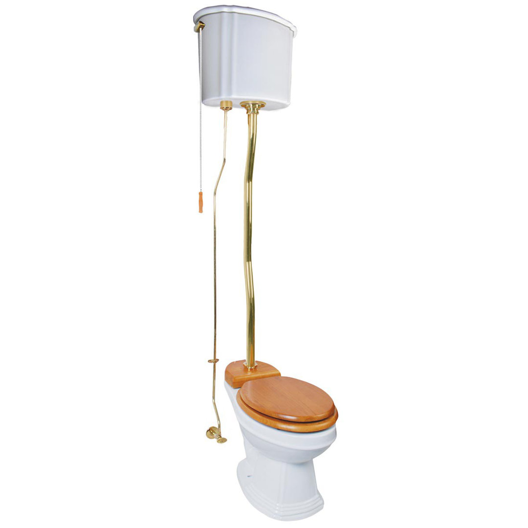 1.6 GPF Elongated Wall Hung Toilet (Seat Not Included) The Renovators Supply Inc. 