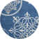 Premium Machine Washable Prisco Navy Rug