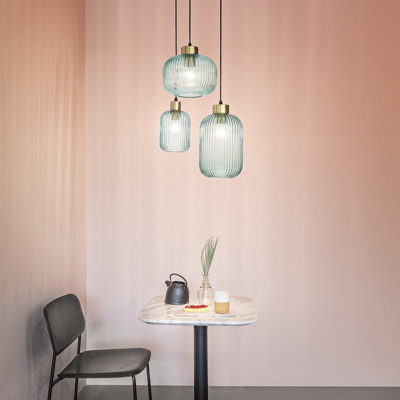 1 - Light Glass Jar Pendant