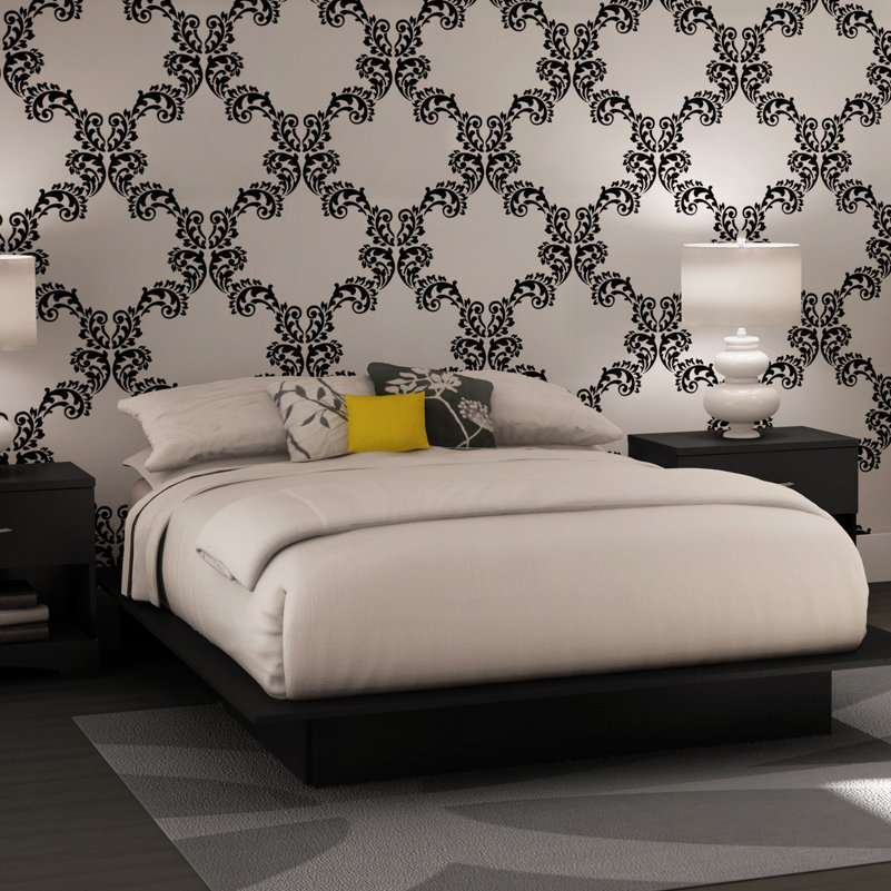 Step One Platform Bed, Black