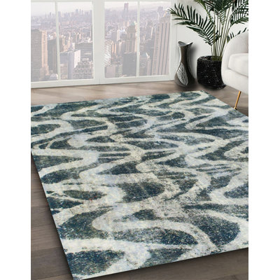 Tapis abstrait moderne 880