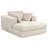 47.4" Wide Modern Compression Chaise Lounge Chair, Diamond Tufted Corduroy Sofa Bed for Living Room, Includes Pillows-2040999352