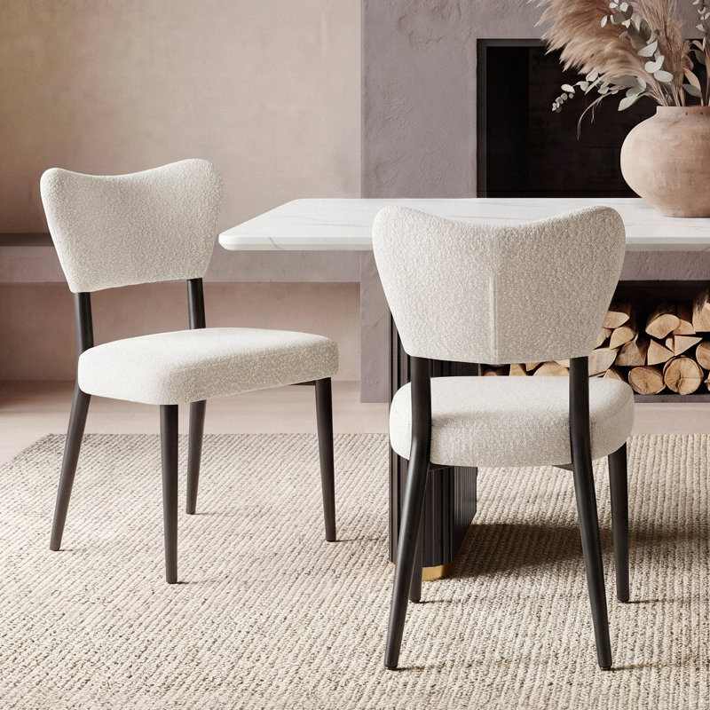 Chaise d'appoint rembourrée 18,5 po, Beige