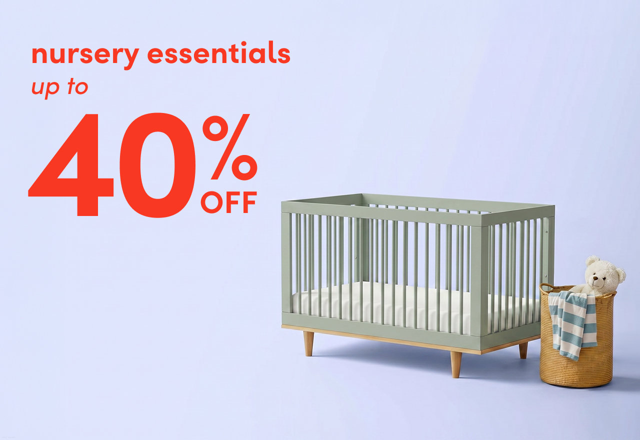 nursery essentials clearance
