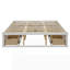 Lit plateforme avec 6 tiroirs de rangement-310078621-310078616