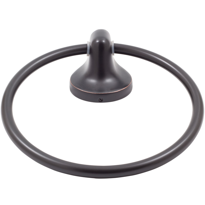 Harbor Mist Towel Ring, Vintage Bronze