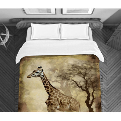 Giraffe Forest Bedding