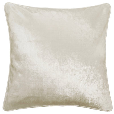 Cloud9 Design Castle Hill Zain Decorative Pillow – 22" x 22" Velvet Square Accent Cushion for Sofa, Bed &amp; Lounge Seating