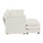 Comfy L Shaped Modular Coush Loveseat Sofa With 1 Ottoman-676241533