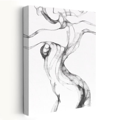 Figurative Woman Ii - Figurative Figure Studies Nudes Line Art Art