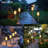 Solar Pathway Lights Outdoor, 12 Pack LED Solar Powered Waterproof Garden Lights, Landscape Lighting for Walkway Driveway Lawn Patio Yard Decoration, Warm White