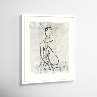 Embellished Nude Contour II Print