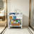Freestanding Commercial Restaurant Kitchen Sink With Pull-Out Faucet
