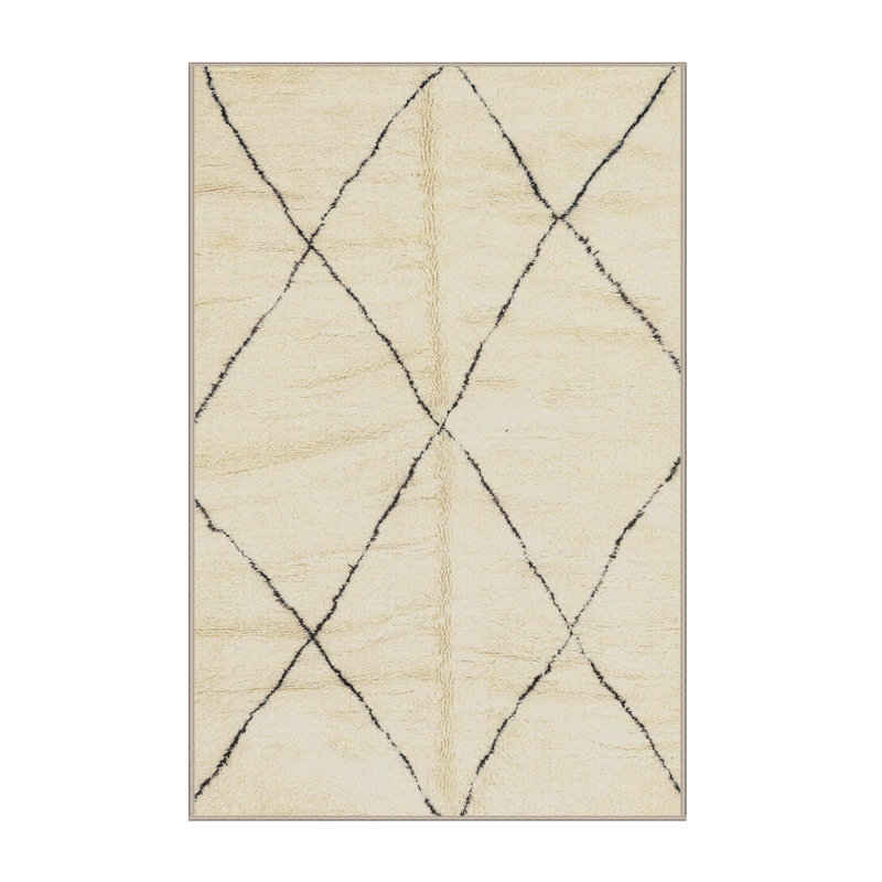 Tapis abstrait moderne 2916, Rectangle 4 pi x 6 pi