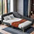 Upholstered Daybed With Headboard And Armrest-658167716-658167717