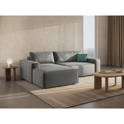 Alisbha 3 Seater Velvet Sofa Bed