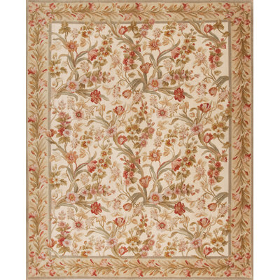 Savonnerie One-of-a-Kind 8' X 10' Hand Knotted Area Rug