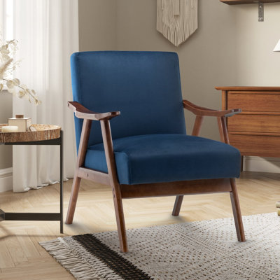 Gabar 75Cm Wide Classic Mid-Century Modern Armchair