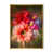 Toile avec cadre flottant or