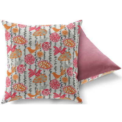 Housse et insert de coussin carré Clian