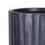 Concrete Effect Frostproof Outdoor Plant Pot, Garden Flower Pot, Cylinder Round Garden Planter with Drainage Holes, Outdoor Planter with Ribbed Pattern-1744833109-1744833108