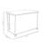 Black metal base marble countertop island