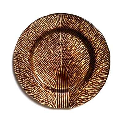 Assiette à salade irisée 8 po Tree of Life