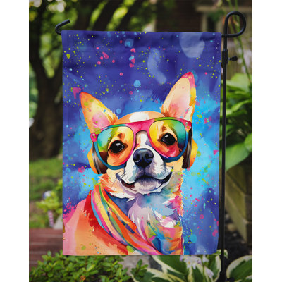 Hippie Dawg Garden Flag