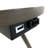 57" Round Sofa Side Table W/ Lamp And Power Station (1.56/9.9)