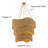 Cyre 5-light 3 Tiers Handwoven Coastal Chandelier In Brass Braided Woven Shade