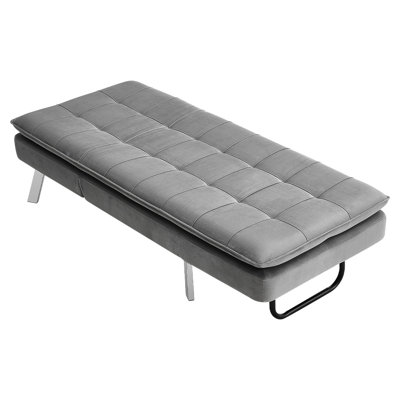 Aaronette Velvet Chaise Lounge