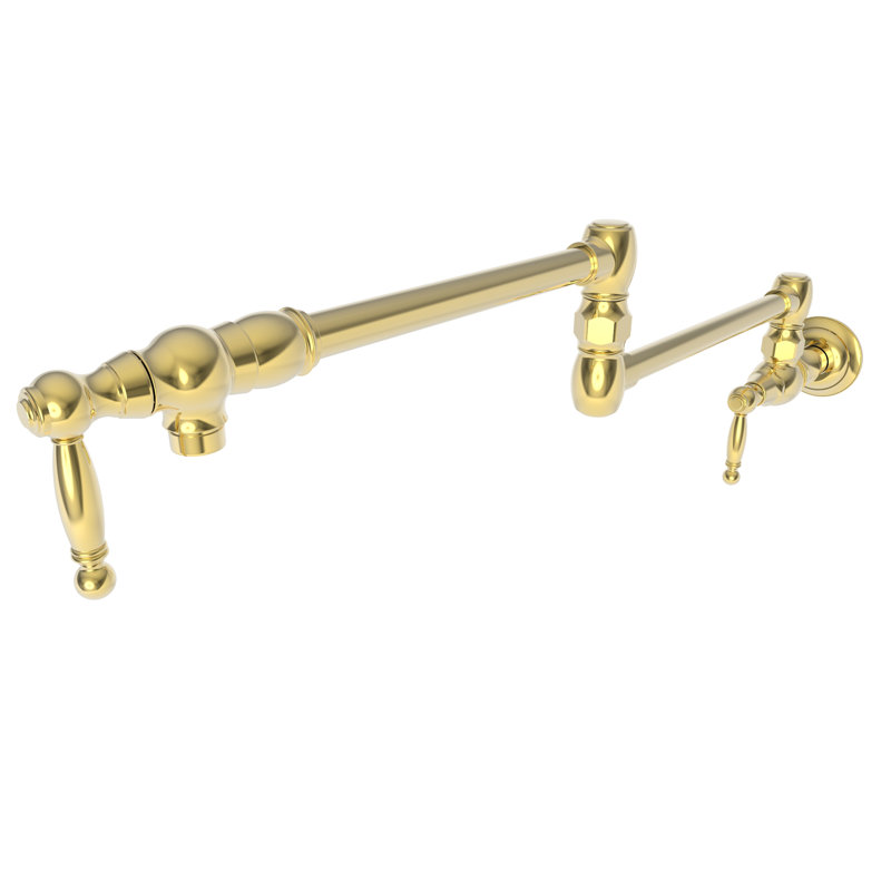 Nadya Wall Mount Pot Filler, Forever Brass (PVD)