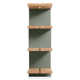 Happy Day Wide Geometric Bookcase