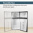 Conserv 19in Stainless Compact 2 Door Refrigerator 4.5cf Reversible Door 115V-79031375
