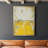 Impression sur cadre jaune-87967156-87967155