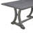 Dining Table Set with a Rectangular Trestle Table and Upholstered Chairs Bench-1180727690