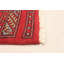 Tapis rouge Maleaha Peshawar Bokhara 2 pi 7 po x 4 pi 2 po