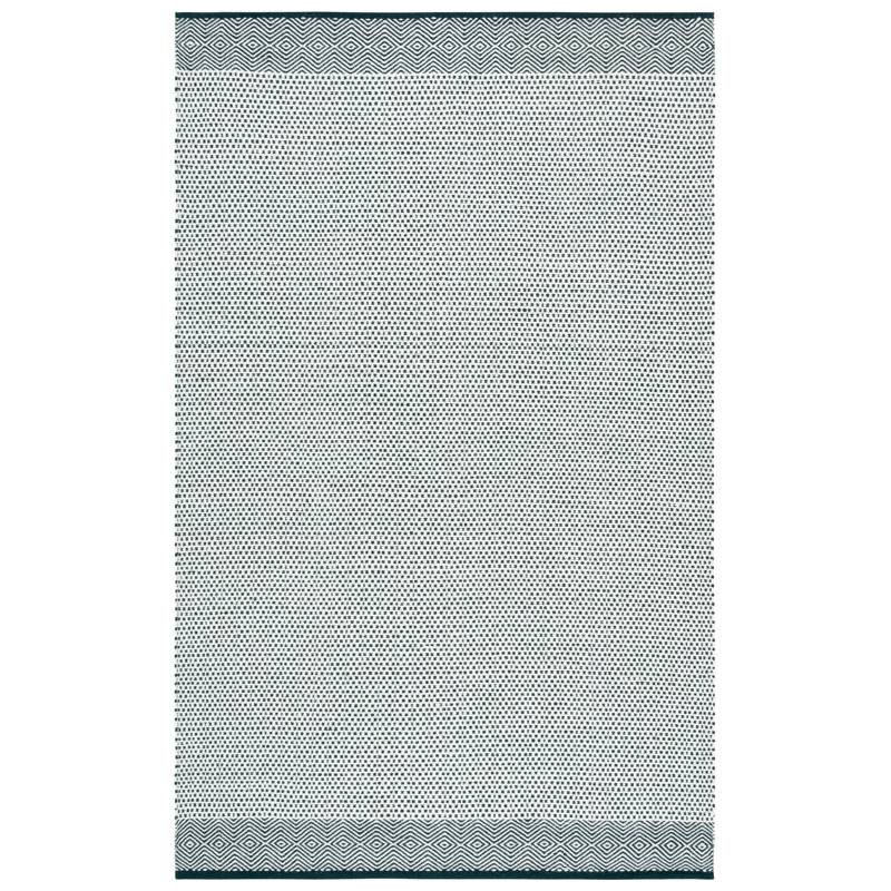 Kilim 855 Hand Woven 60% Cotton; 40% Wool Geometric Shapes Rug, Rectangle 3' x 5'