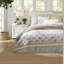 Ensemble de literie 9 pièces Farmhouse, édredon en coton percale et coussins décoratifs, très grand