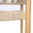 Modern Coastal Acacia Wood Rope Outdoor Conversation Set With MGO Side Table